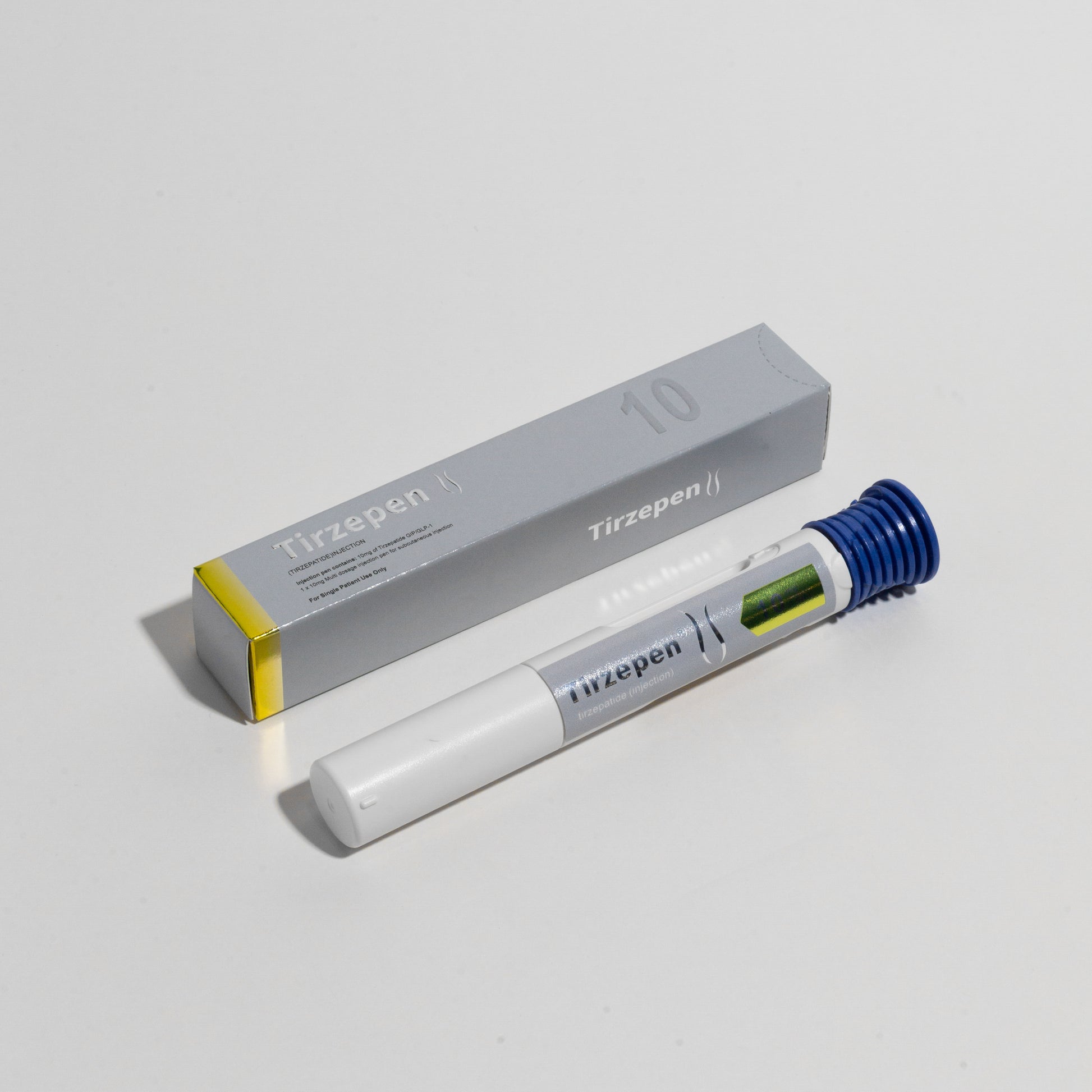 tirzepatide pen injector auto-injector: Medical device ready for use in the leg for chronic management Stock Photo Mountainside Medical (SDVOSB) is a medical supplies and pharma distributor with low wholesale prices on injections and medications for doctors. Why There's Liquid Left in